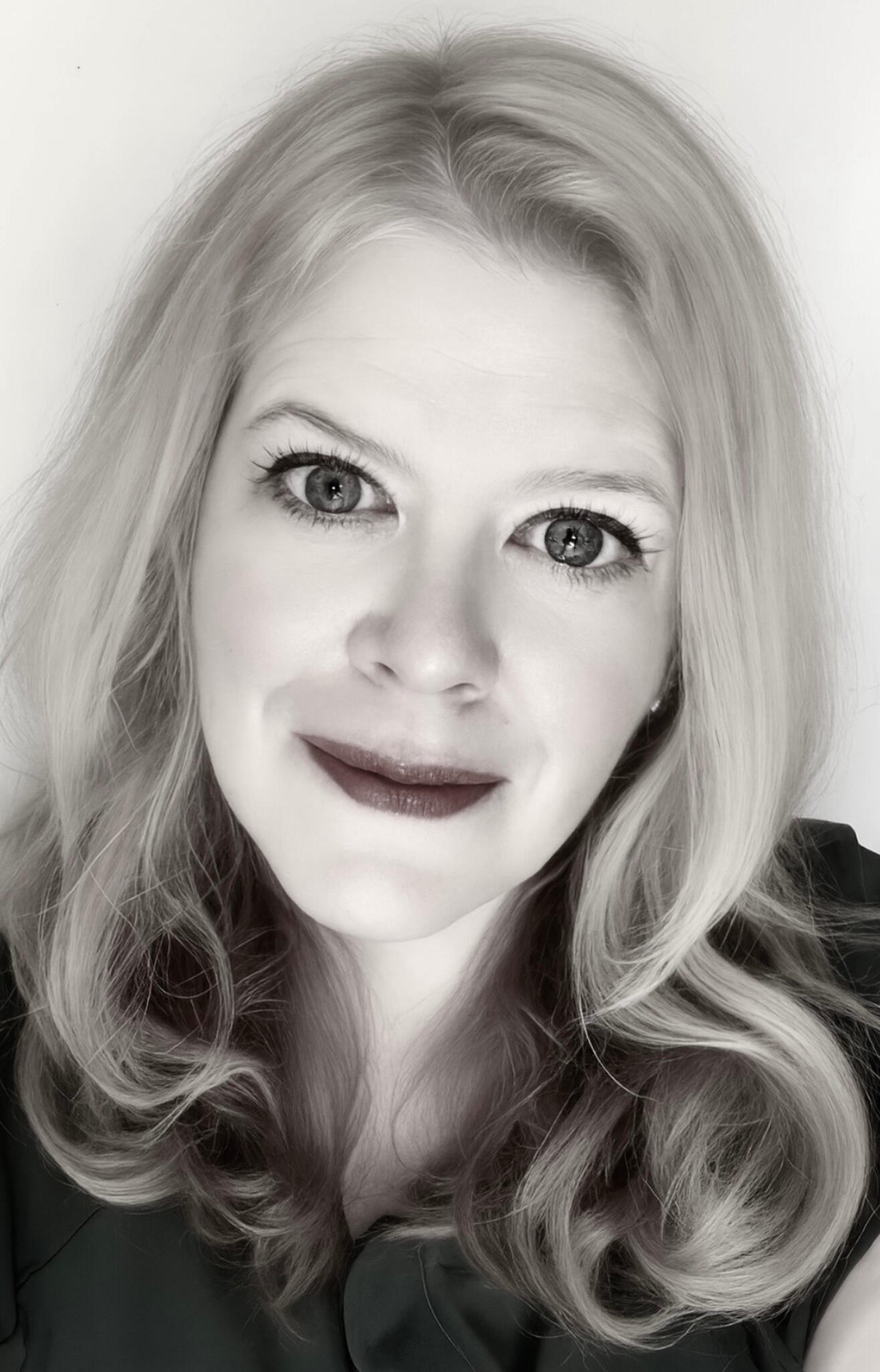 A female marketing and communications consultant