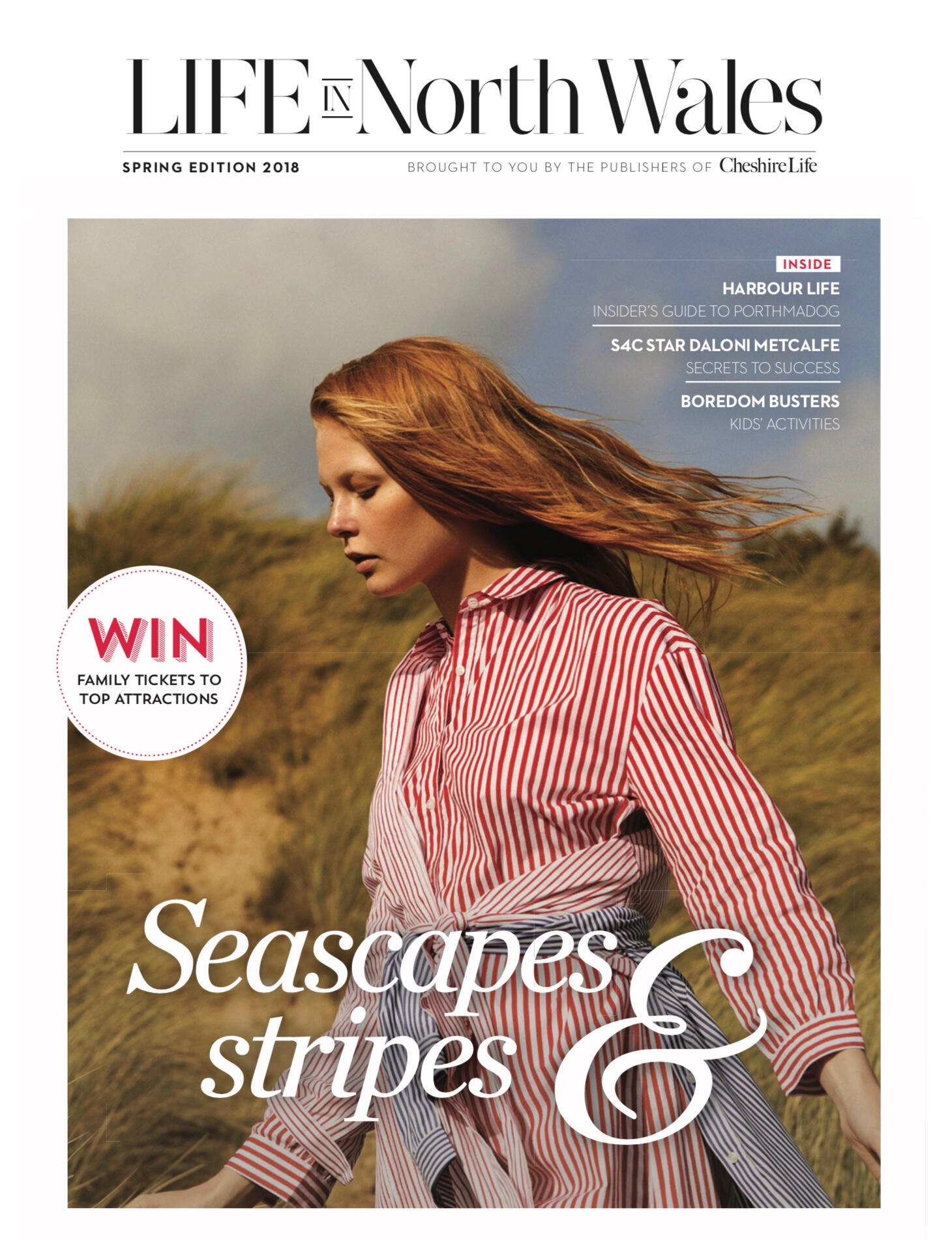 The cover of Life in North Wales